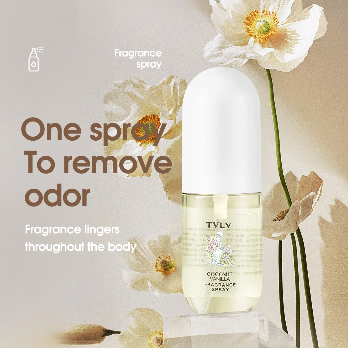 Coconut Rose Alcohol-Free Perfume 50ml