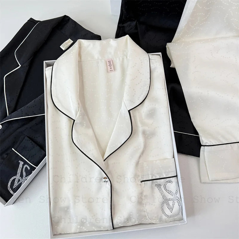 Jacquard Couple Pajama Set