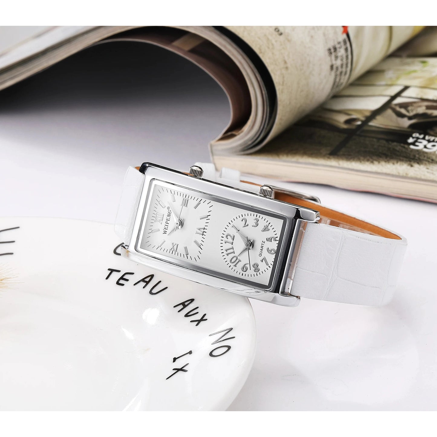 Dual Time Zone Women Watch