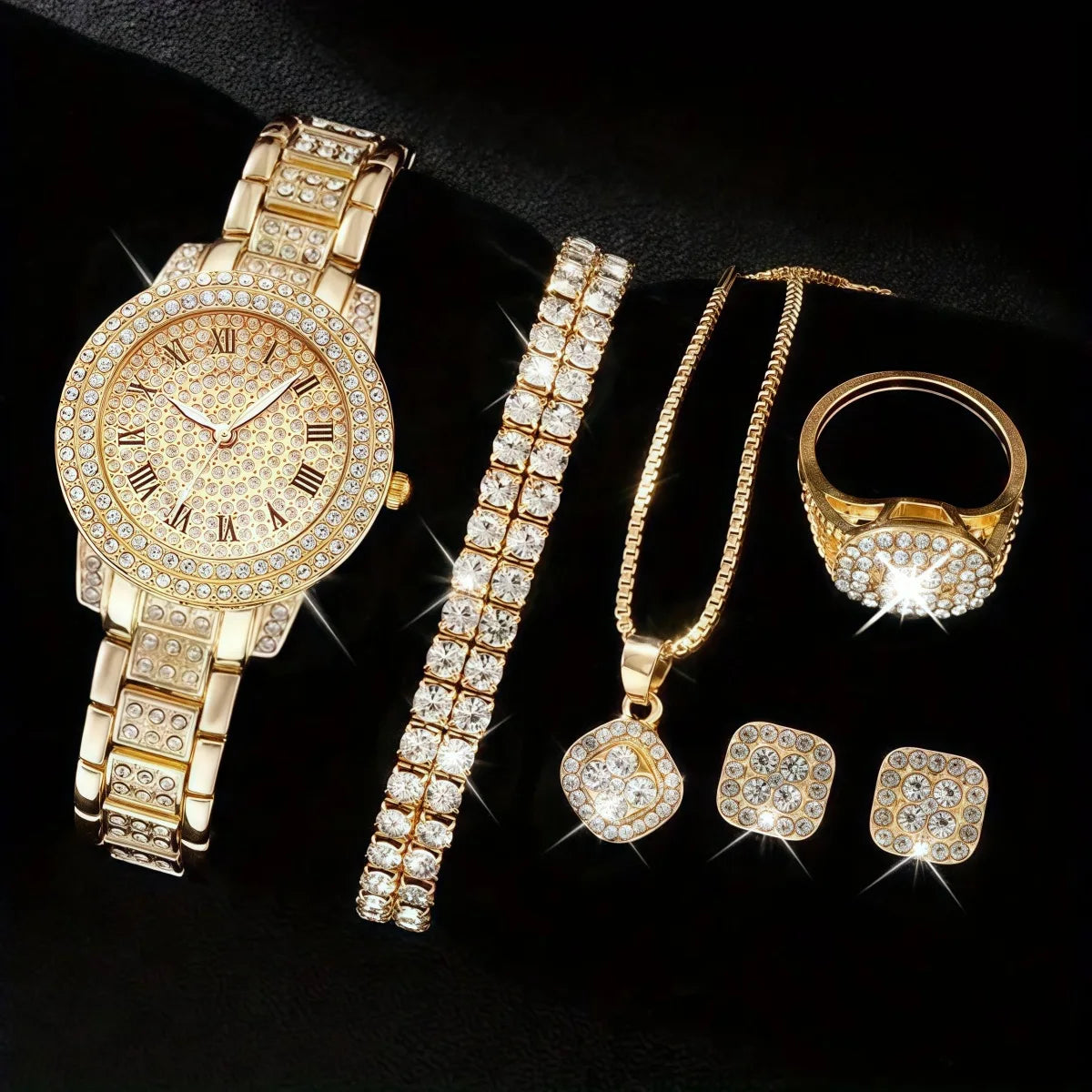 6-Piece Bracelet Watch Set