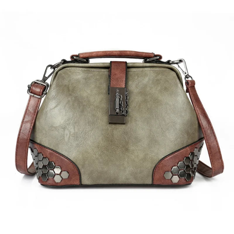 Vintage Leather Shoulder Bag