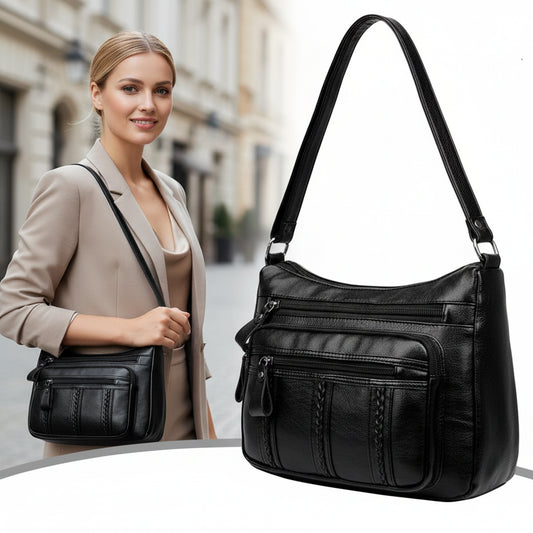 Soft PU Leather Shoulder Bag