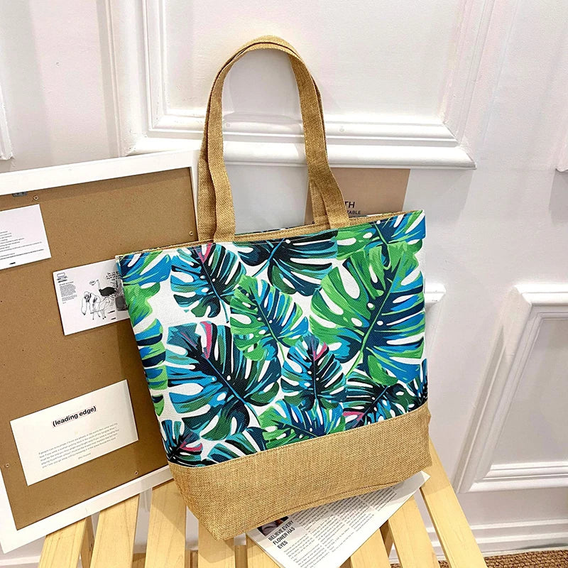 Floral Large Tote Shoulder Bag