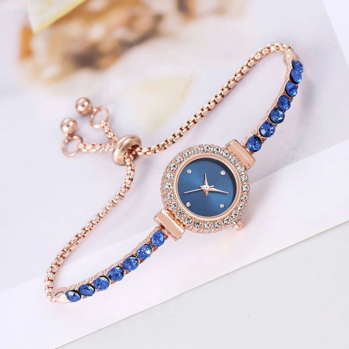 Women's Small Dial Bracelet Quartz Watch