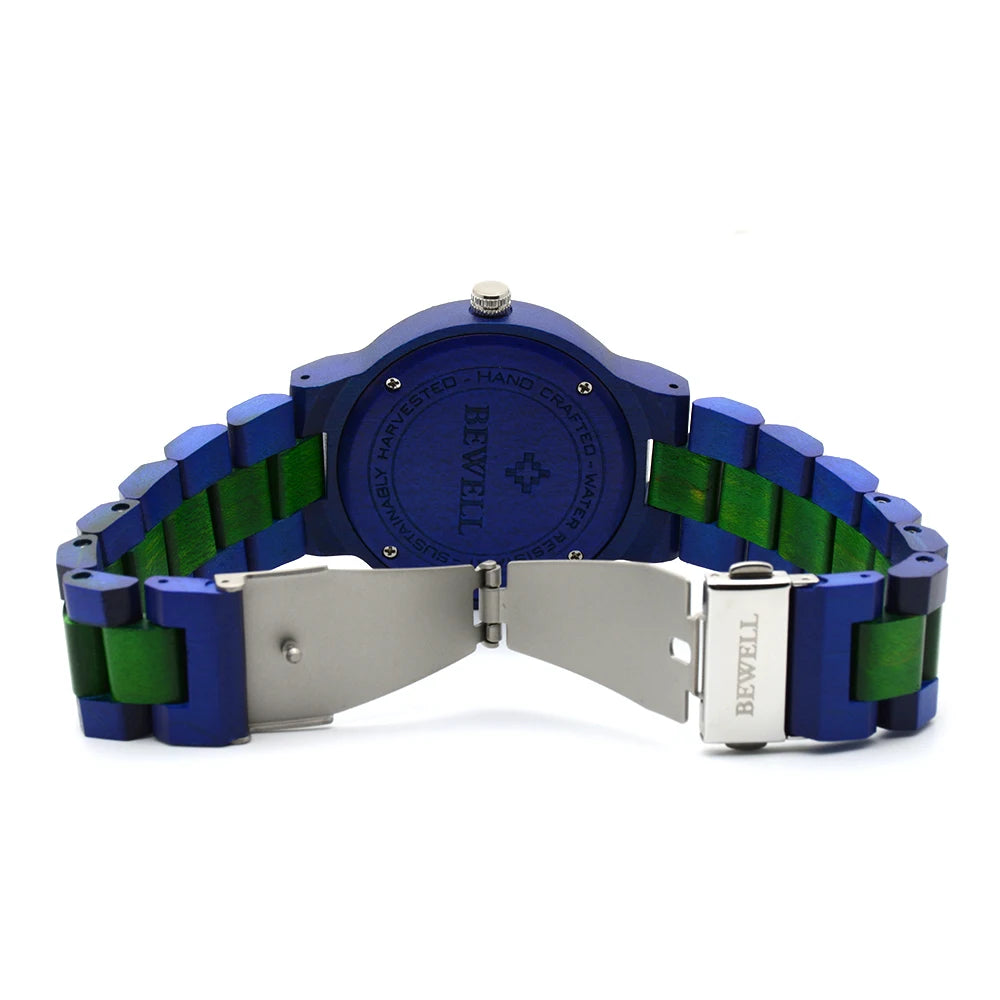 Men's Lightweight Wooden Quartz Watch