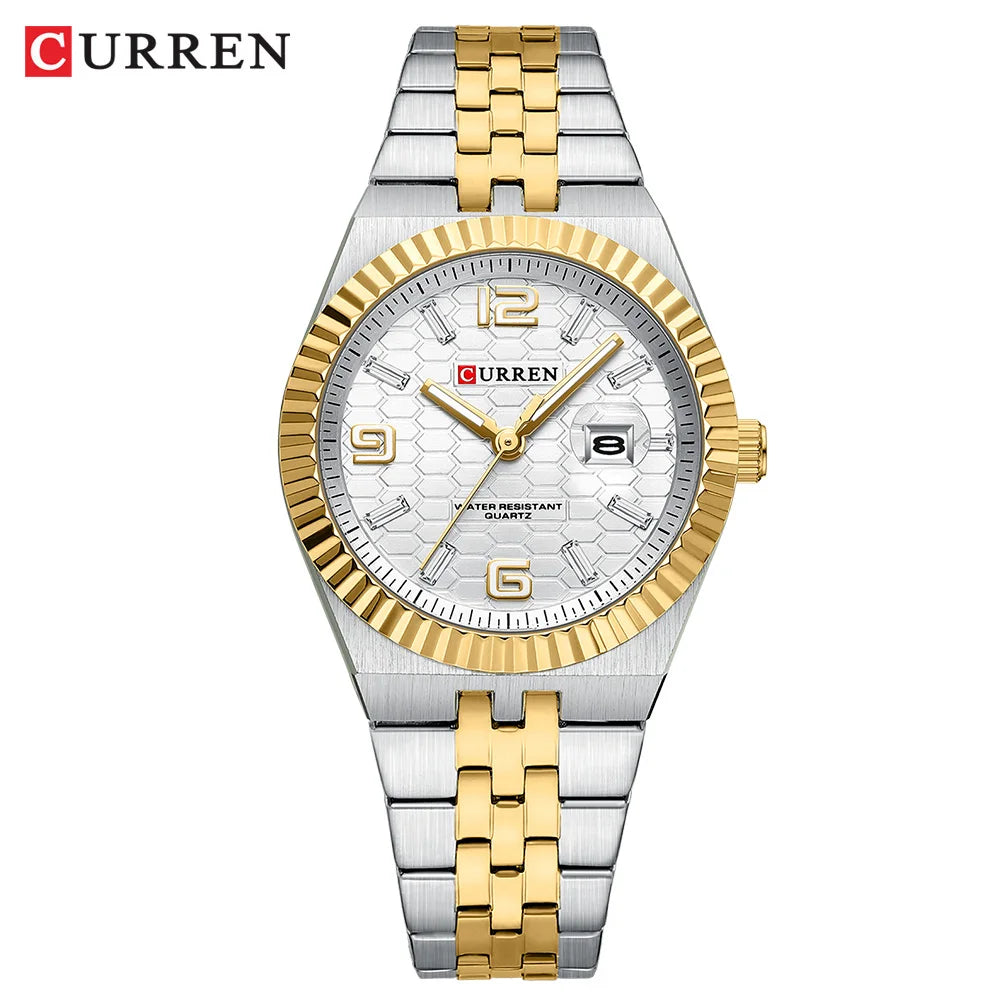 CURREN Luminous Date Quartz Watch