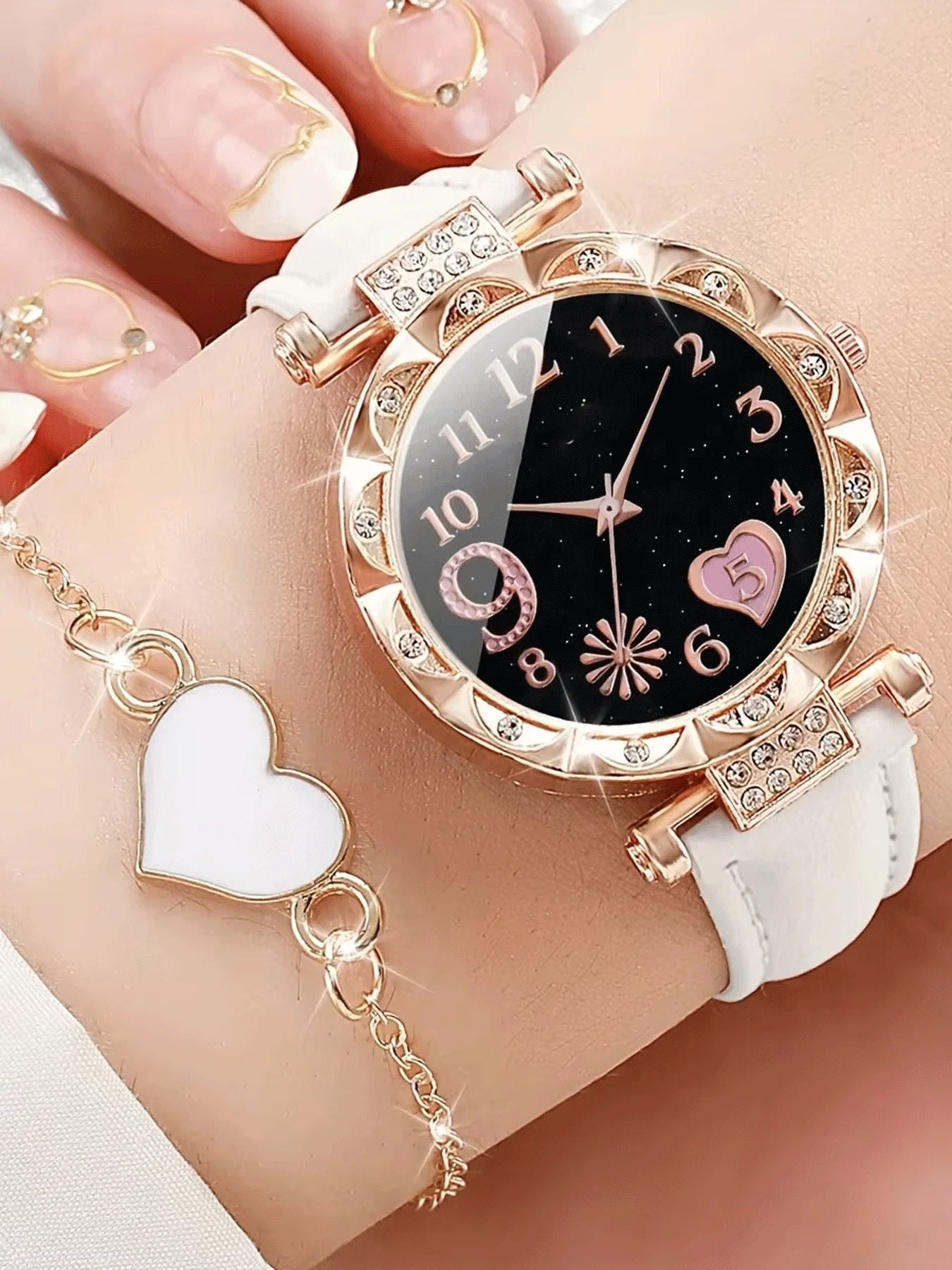 Women's Elegant Watch Set (2pcs)