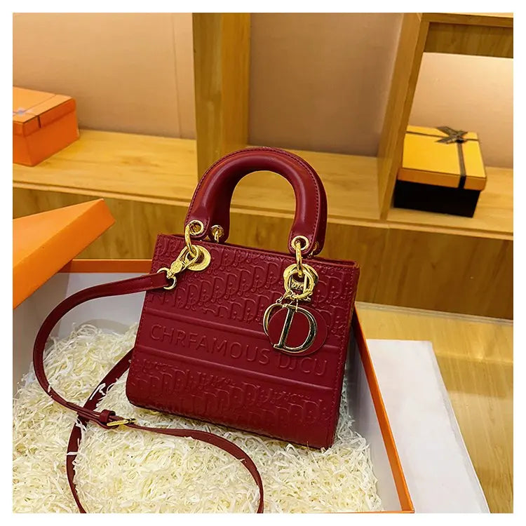 Classic Leather Shoulder Bag
