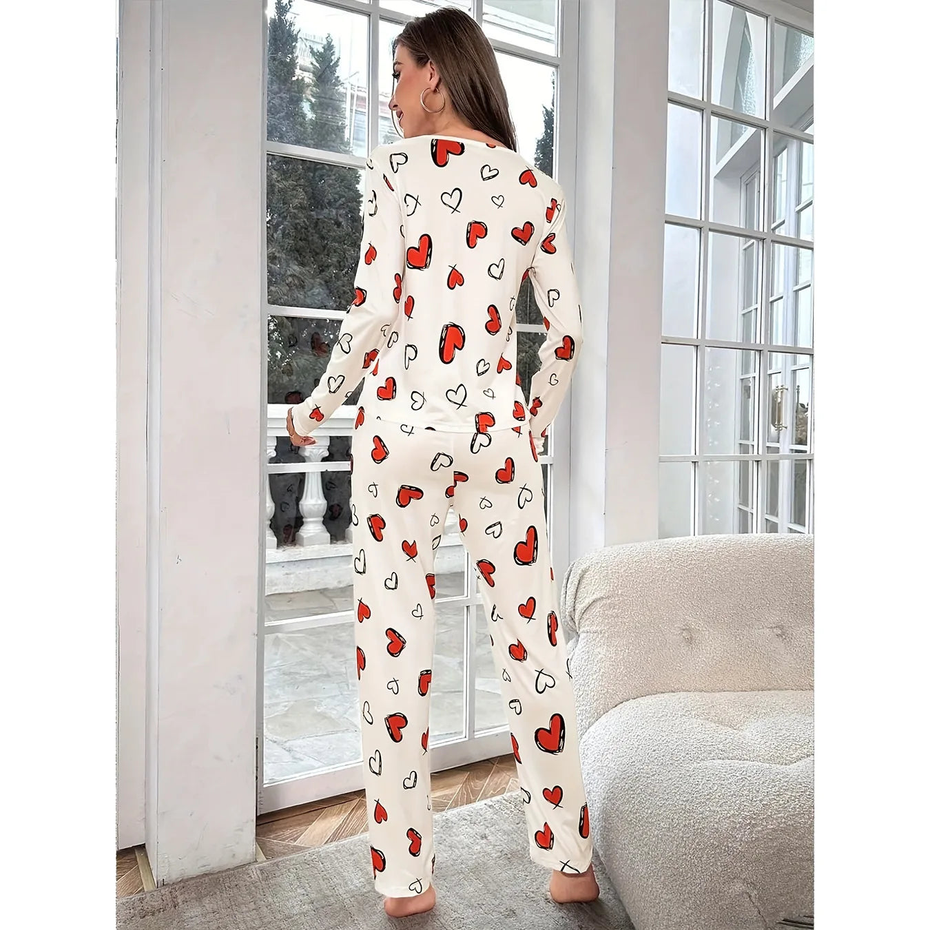 Classic Women Pajama Pants Set