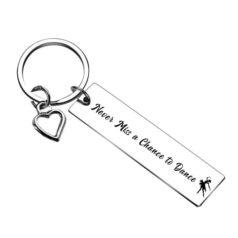 Dance Teacher Appreciation Keychain Gift
