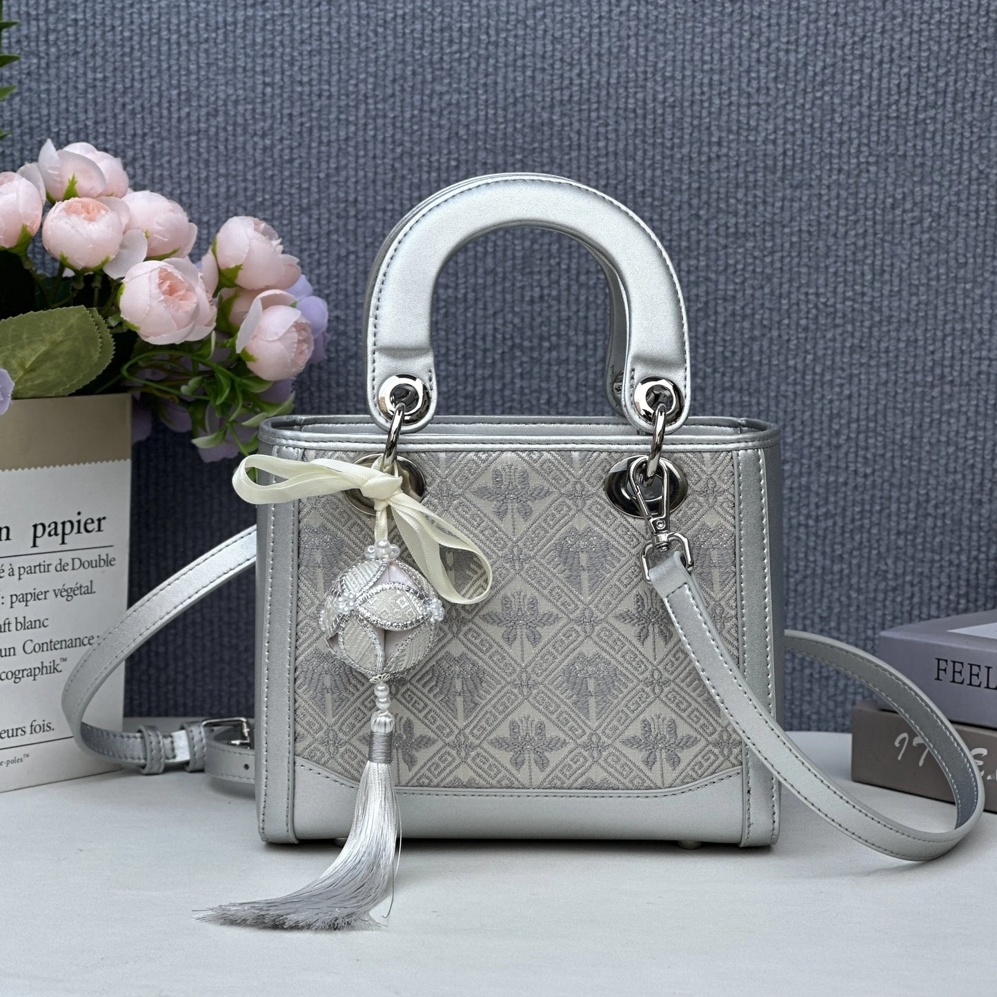 Ethnic Tapestry Crossbody Bag