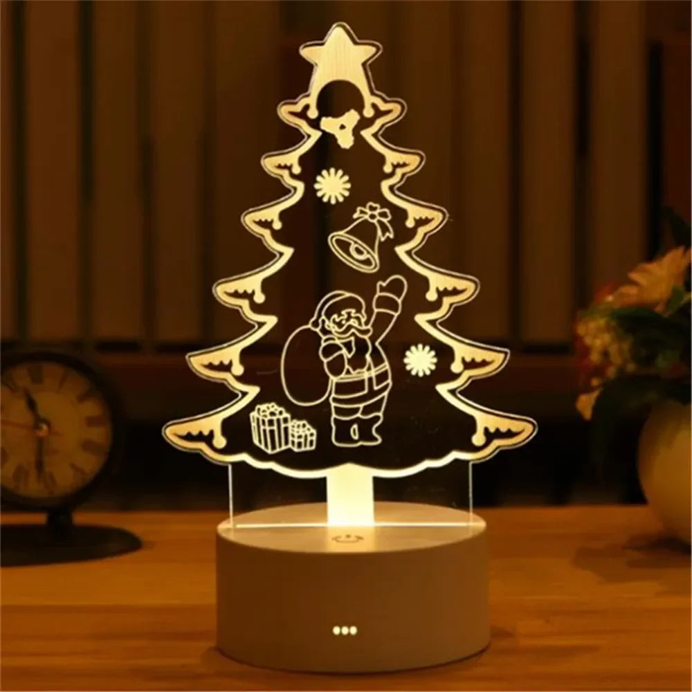 3D Acrylic Neon Sign USB LED Night Light