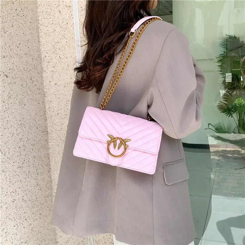 Elegant Leather Crossbody Bag