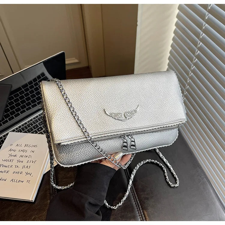 Women's Retro Chain Shoulder Crossbody Bag