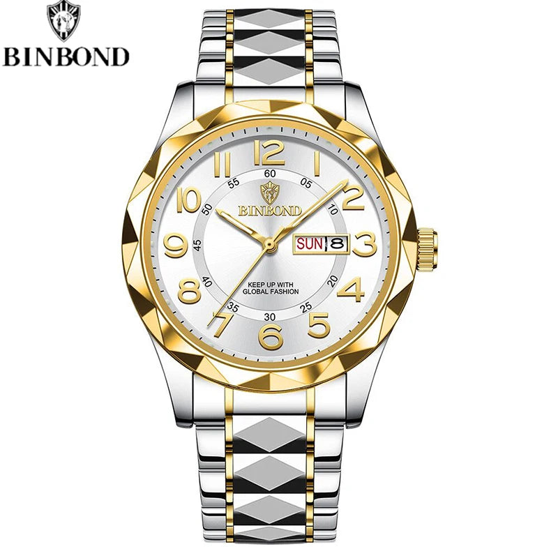 BINBOND Luminous Men's Quartz Watch