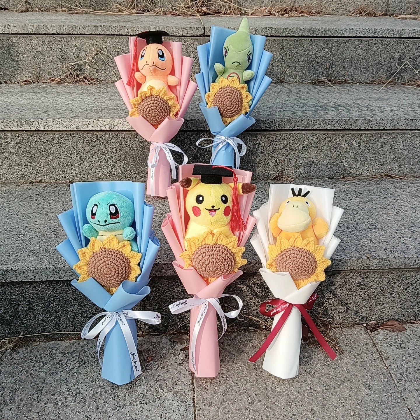 Pokemon Pikachu Plush Bouquet Gift