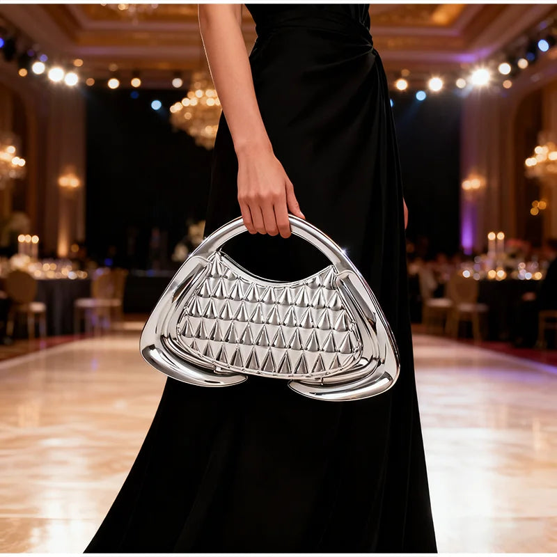 Chain Acrylic Evening Bag