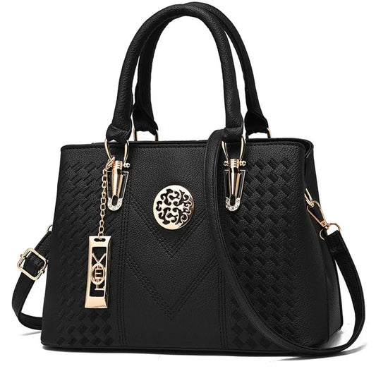 Embroidered Large Capacity Handbag