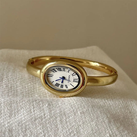 Oval Minimalist Women Watch