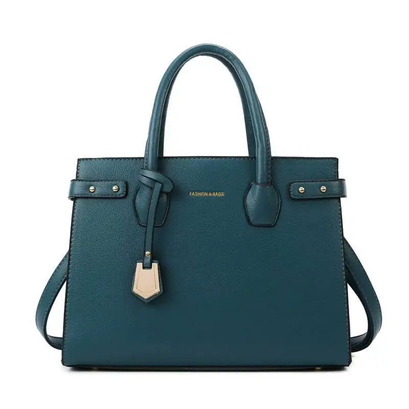 Women's Genuine Leather Tote Crossbody Bag