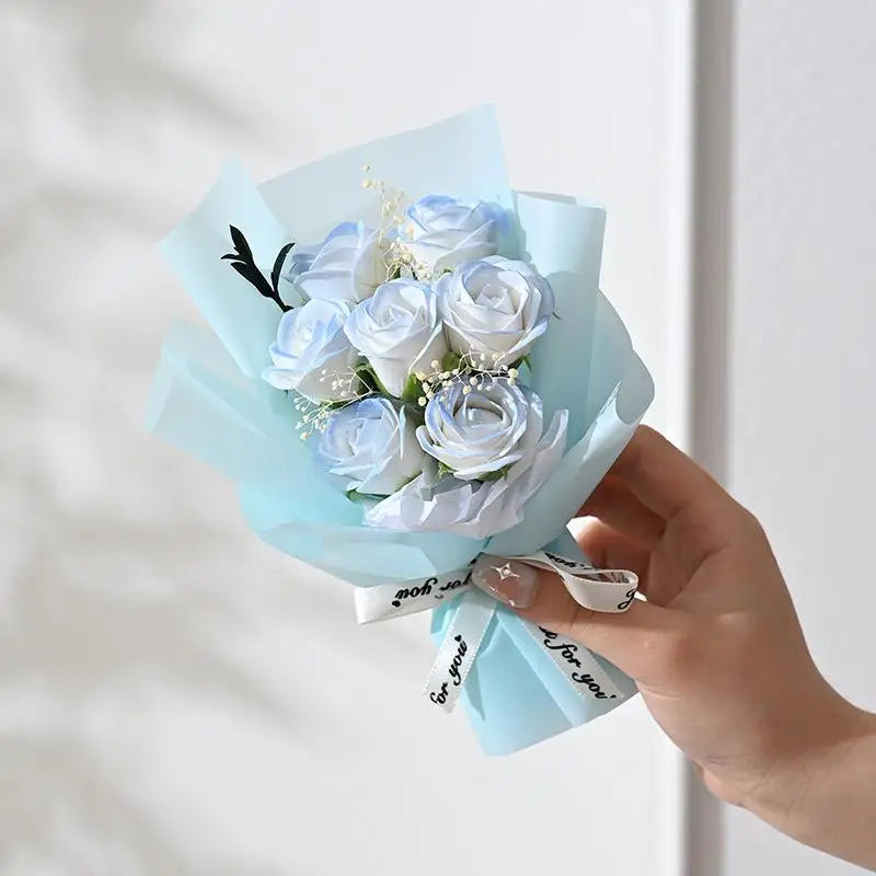 Artificial Rose Bouquet Home Decor Gift