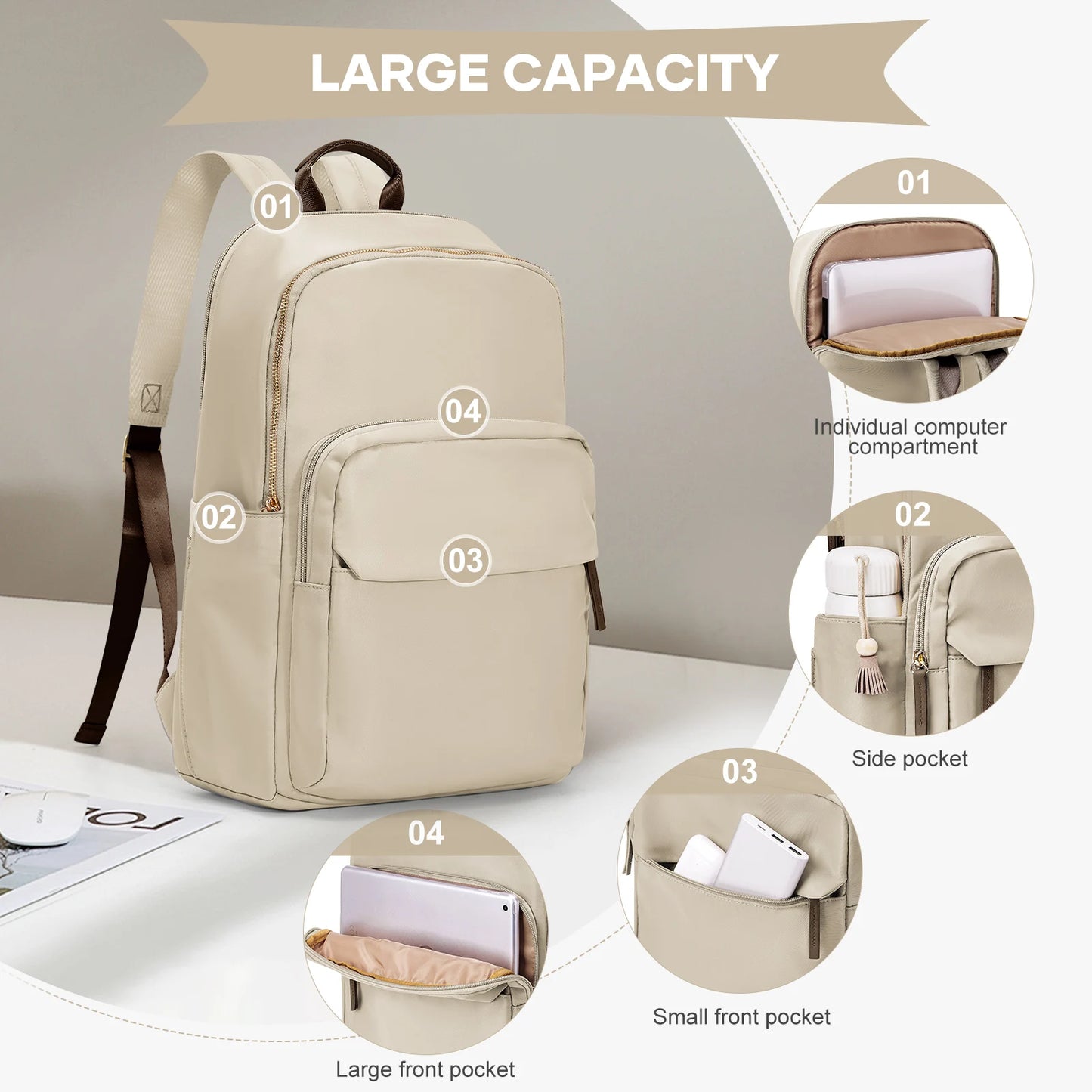 Anti-Theft Travel Backpack