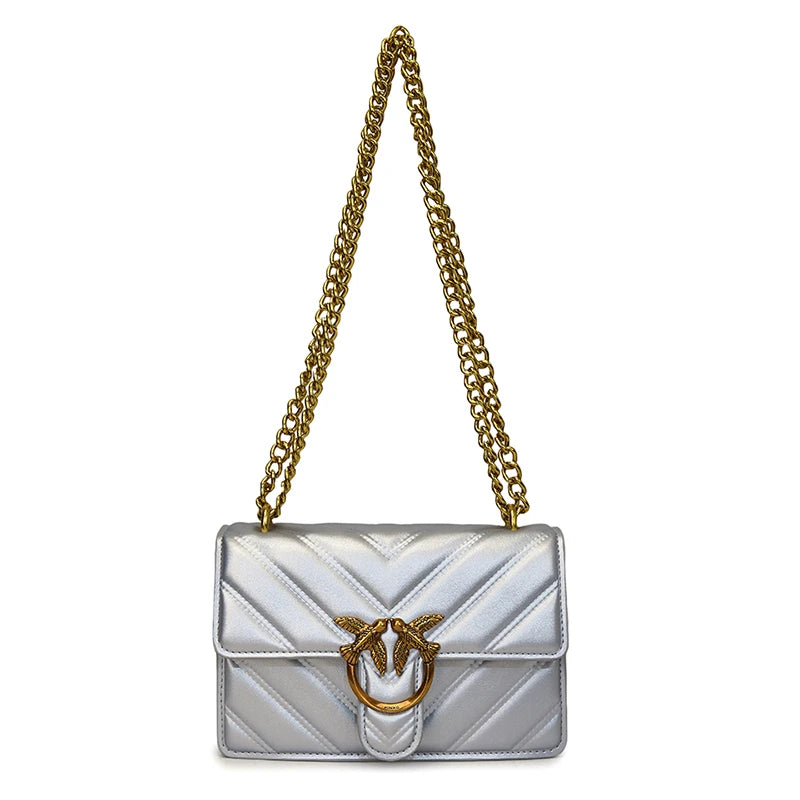 Leather Shoulder Bag Elegant