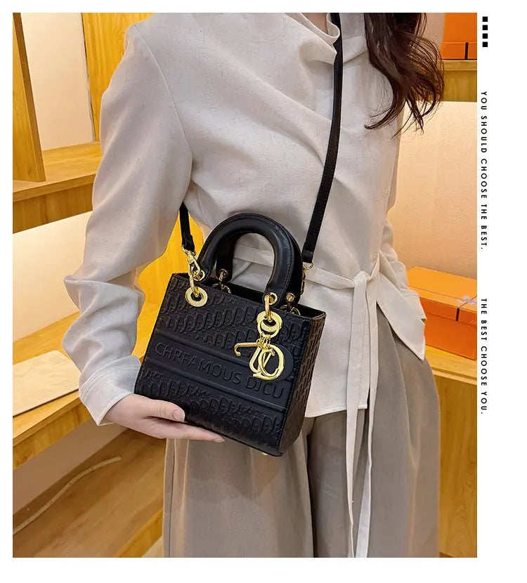 Classic Leather Shoulder Bag