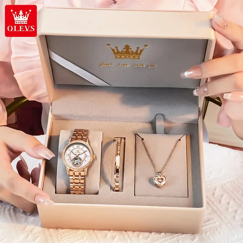 Hollow Mechanical Watch Women