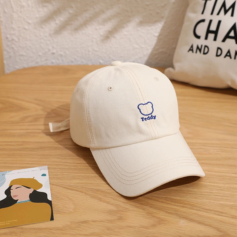 Pink Embroidery Women Cap