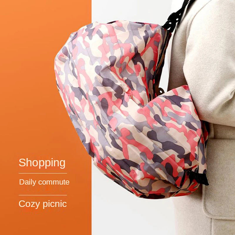 Camouflage Foldable Shopping Bag