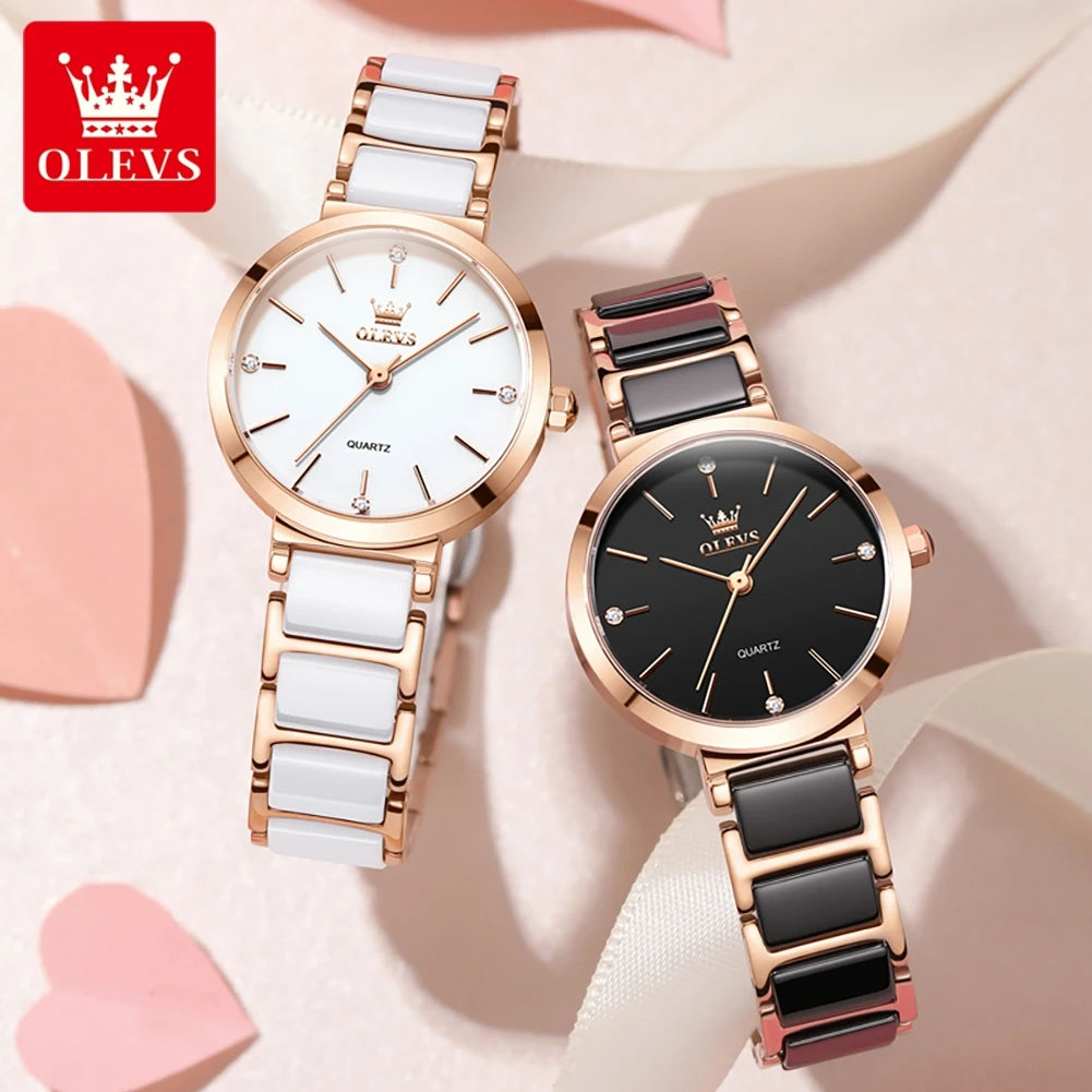 OLEVS Women's Luxury Waterproof Quartz Watch