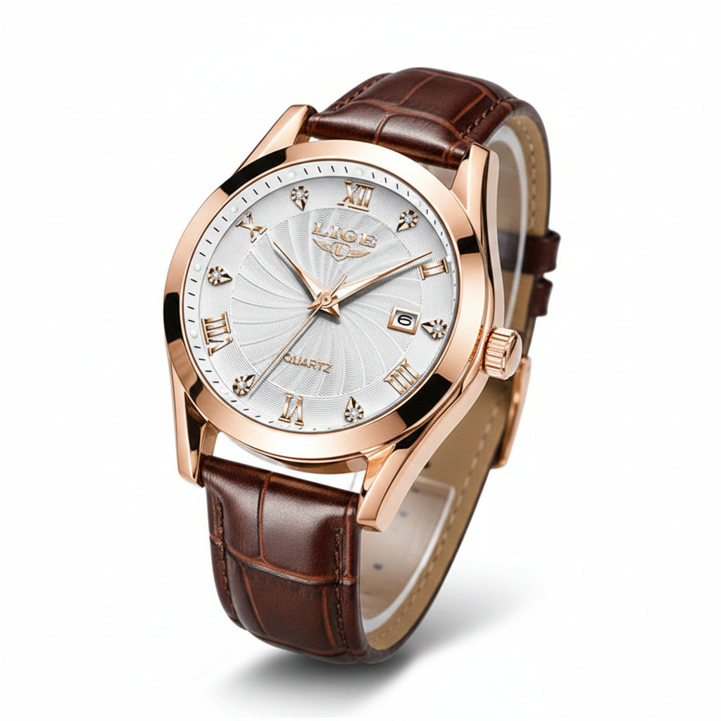 LIGE Men's Military Sport Quartz Watch