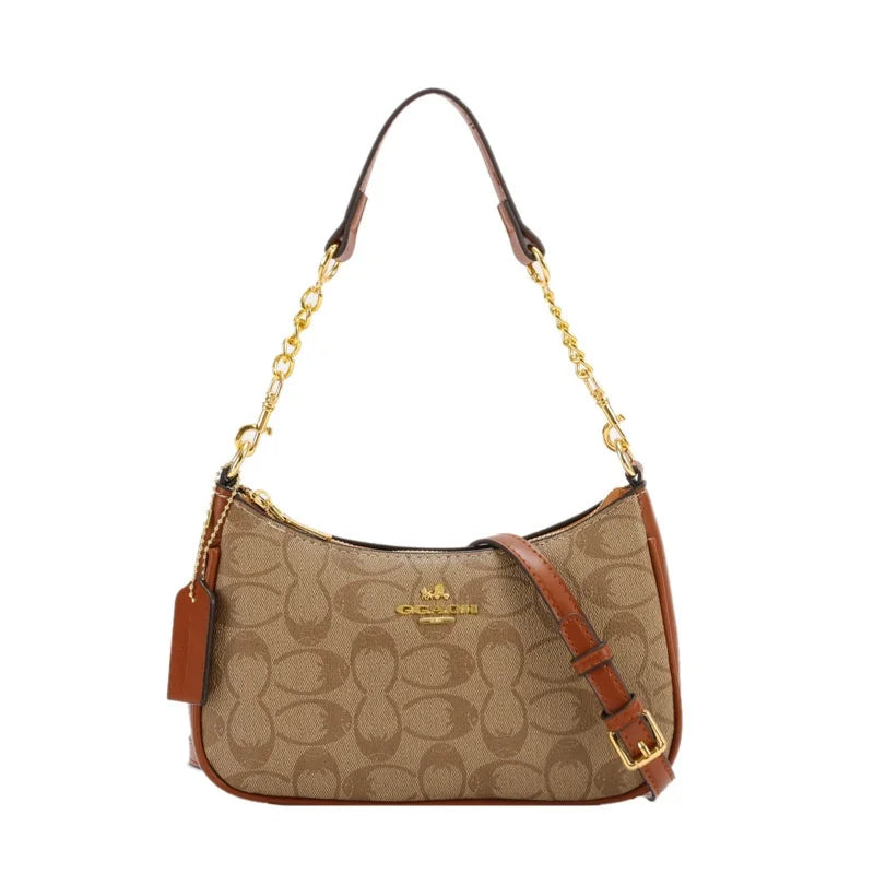 Classic Leather Messenger Bag