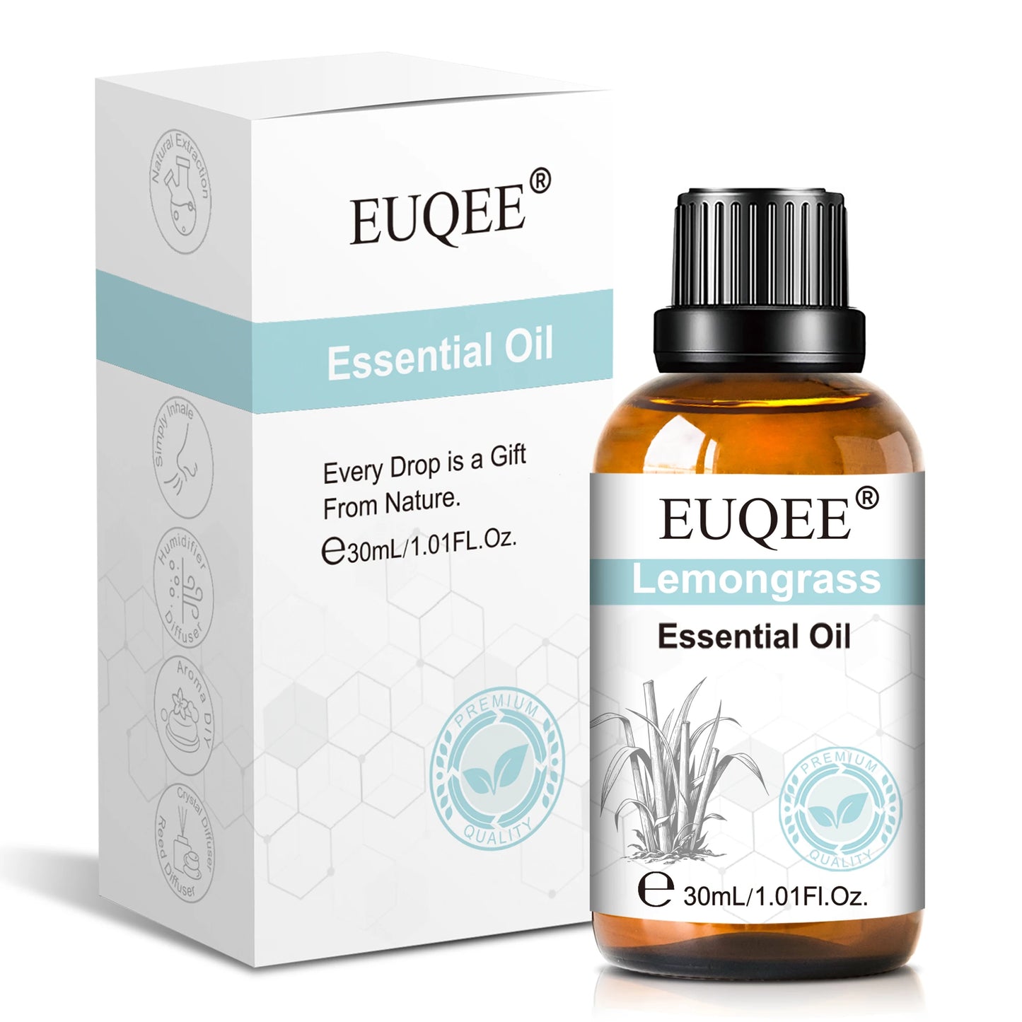 Lavender Essential Oil Diffuser Humidifier 30ml