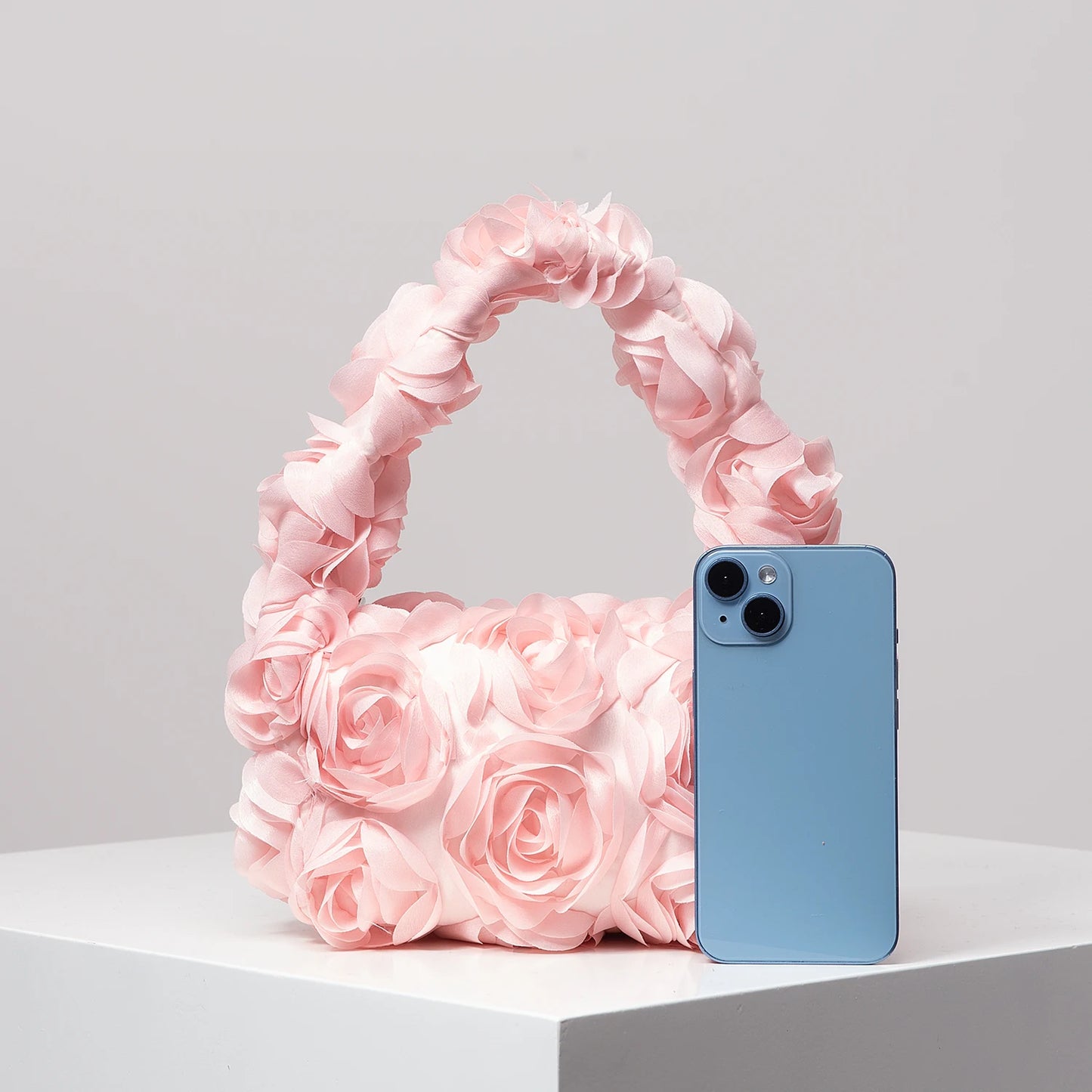 Rose Evening Square Bag