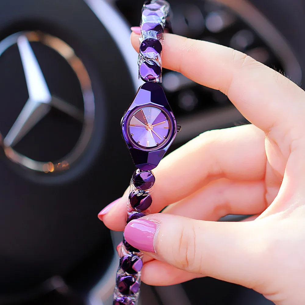 Ceramic Quartz Ladies Dress Watch