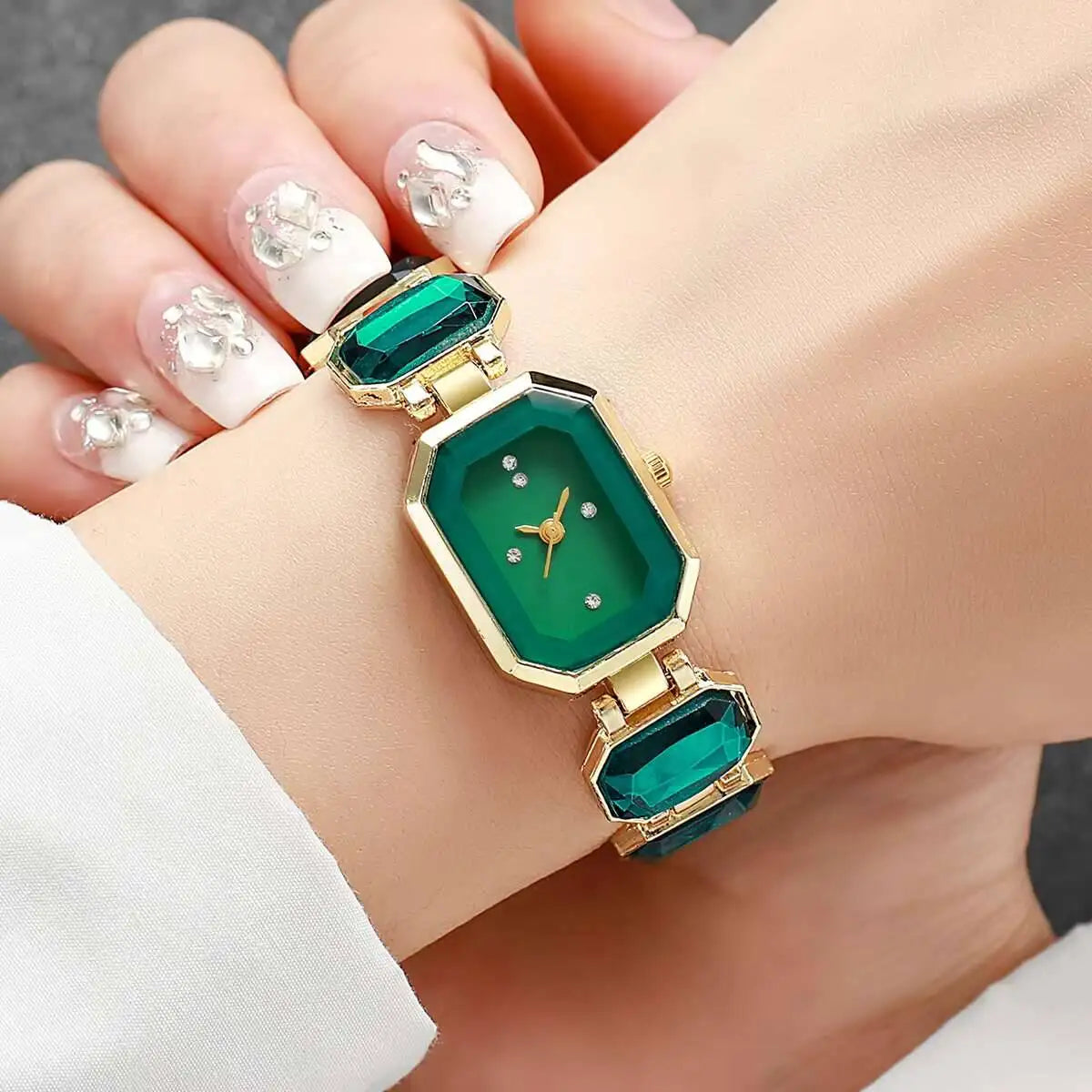 Fashion Rectangle Quartz Wristwatch