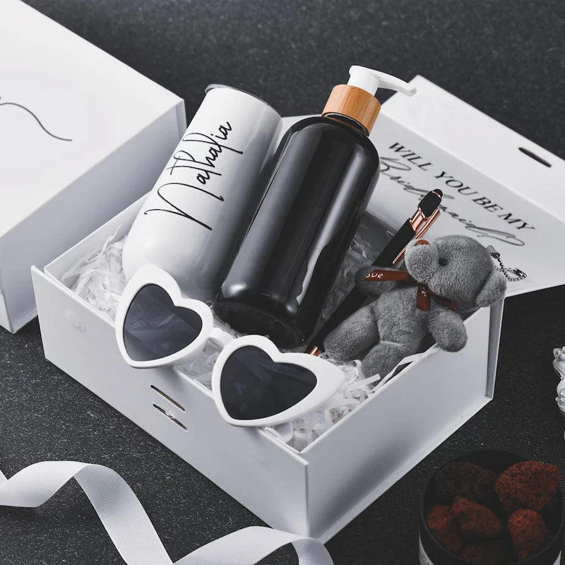 Custom Magnetic Gift Box Bridesmaid Wedding