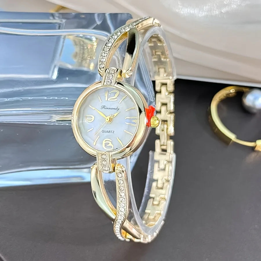 Arabic Dial Bracelet Quartz Watch