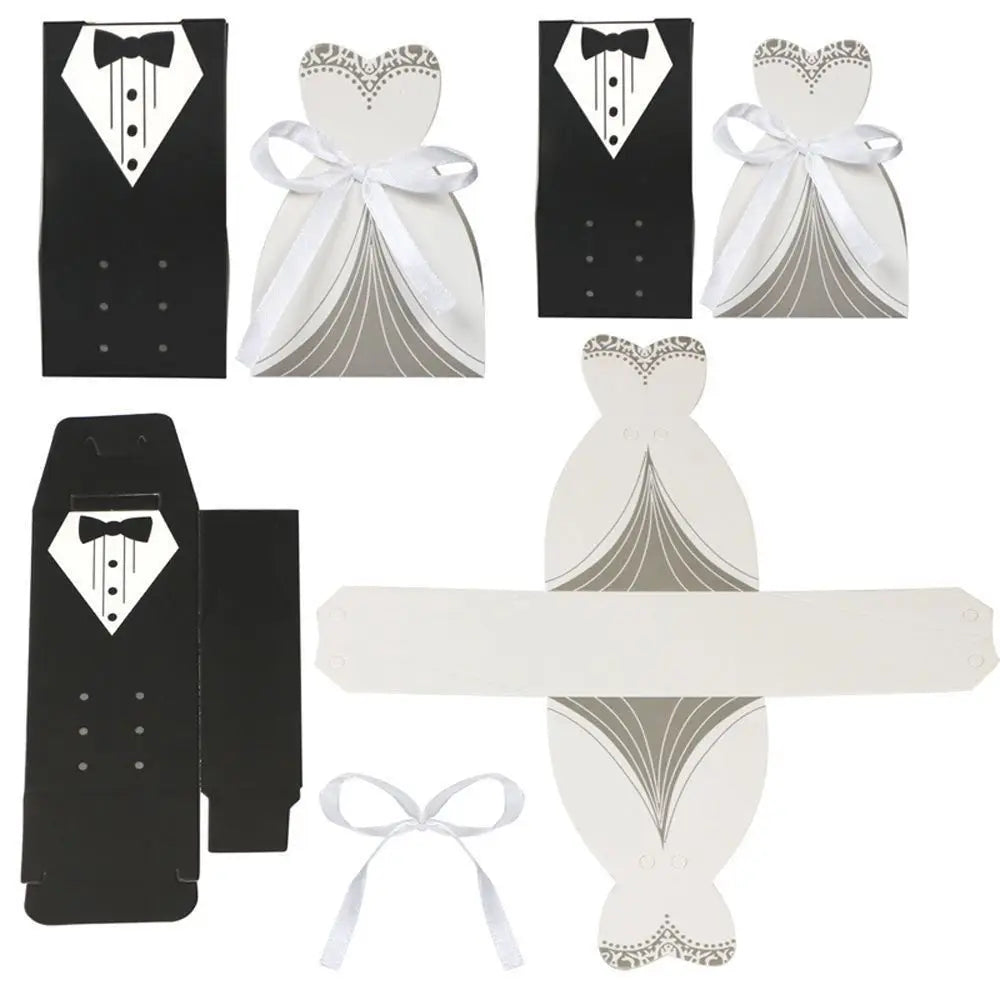 Tuxedo Dress Candy Box Wedding Favor