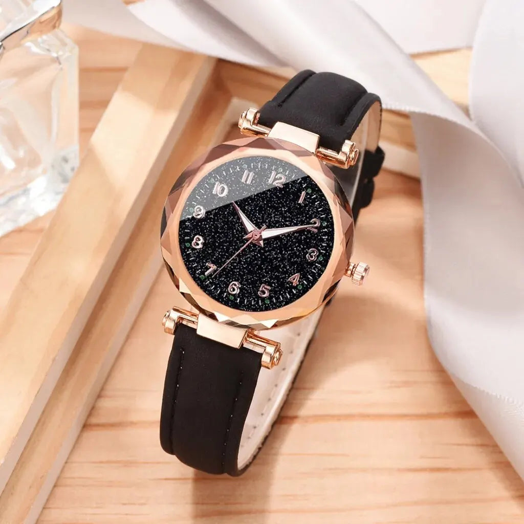 Women's Analog Watch Set (5pcs)