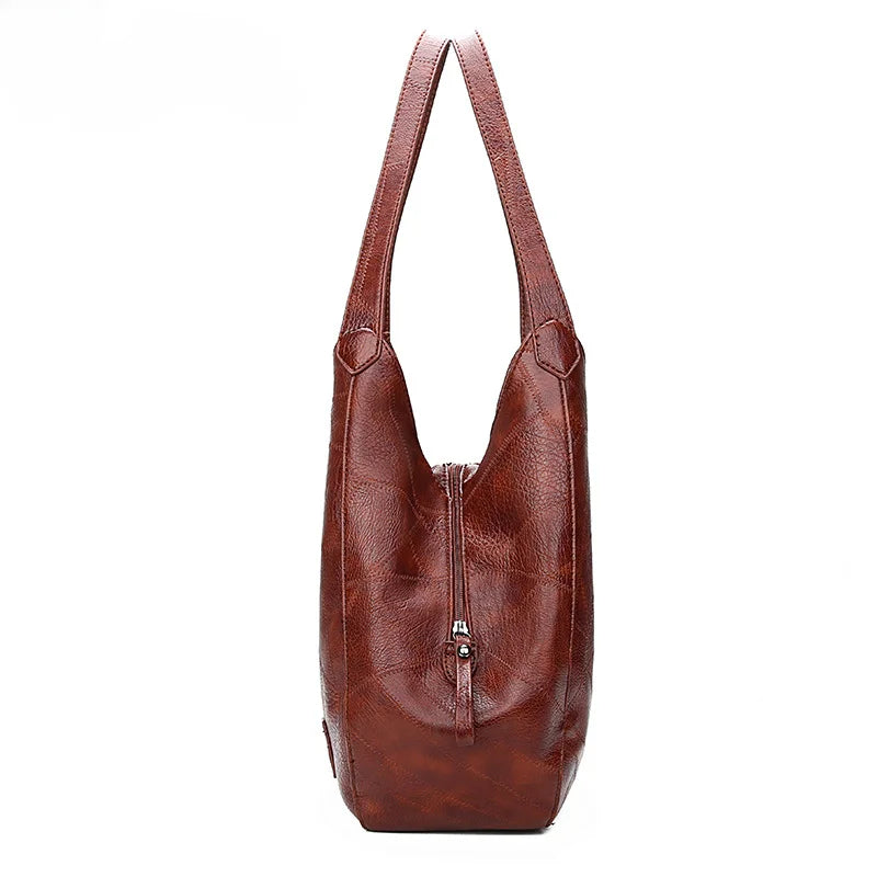 Vintage Luxury Shoulder Tote Bag