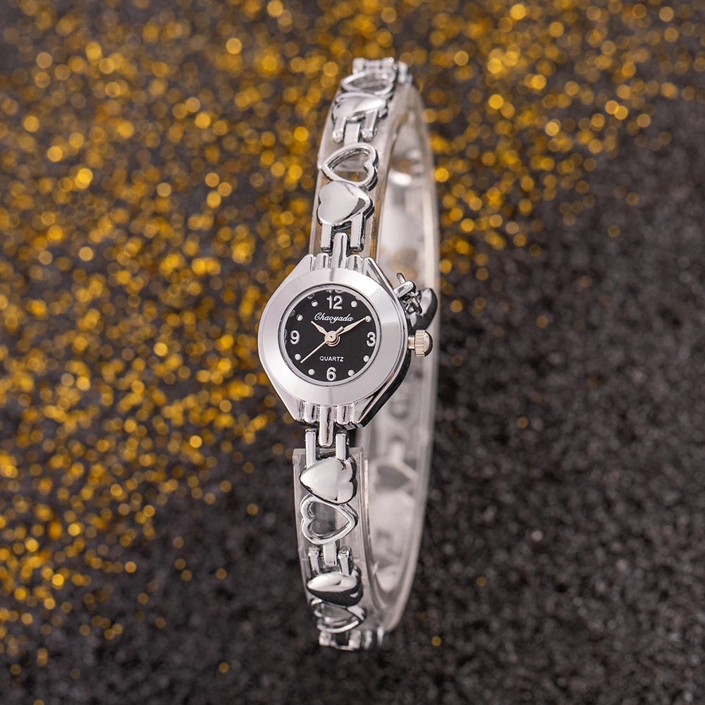 Women's Luxury Quartz Watch Stainless Steel Bracelet