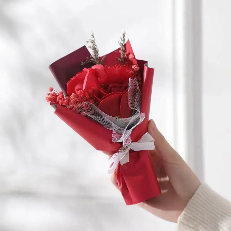 Mini Soap Rose Bouquet Gift Mother's Day
