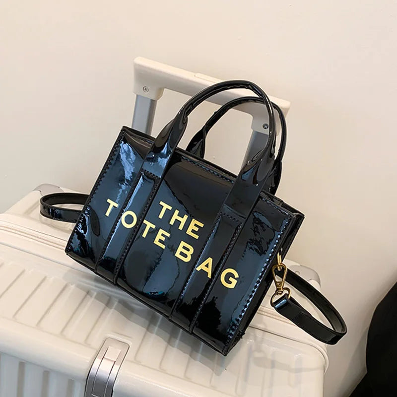 Women's Mini Crossbody Leather Tote Bag