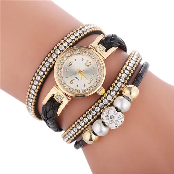 Women's Wrap Bracelet Fashion Watch