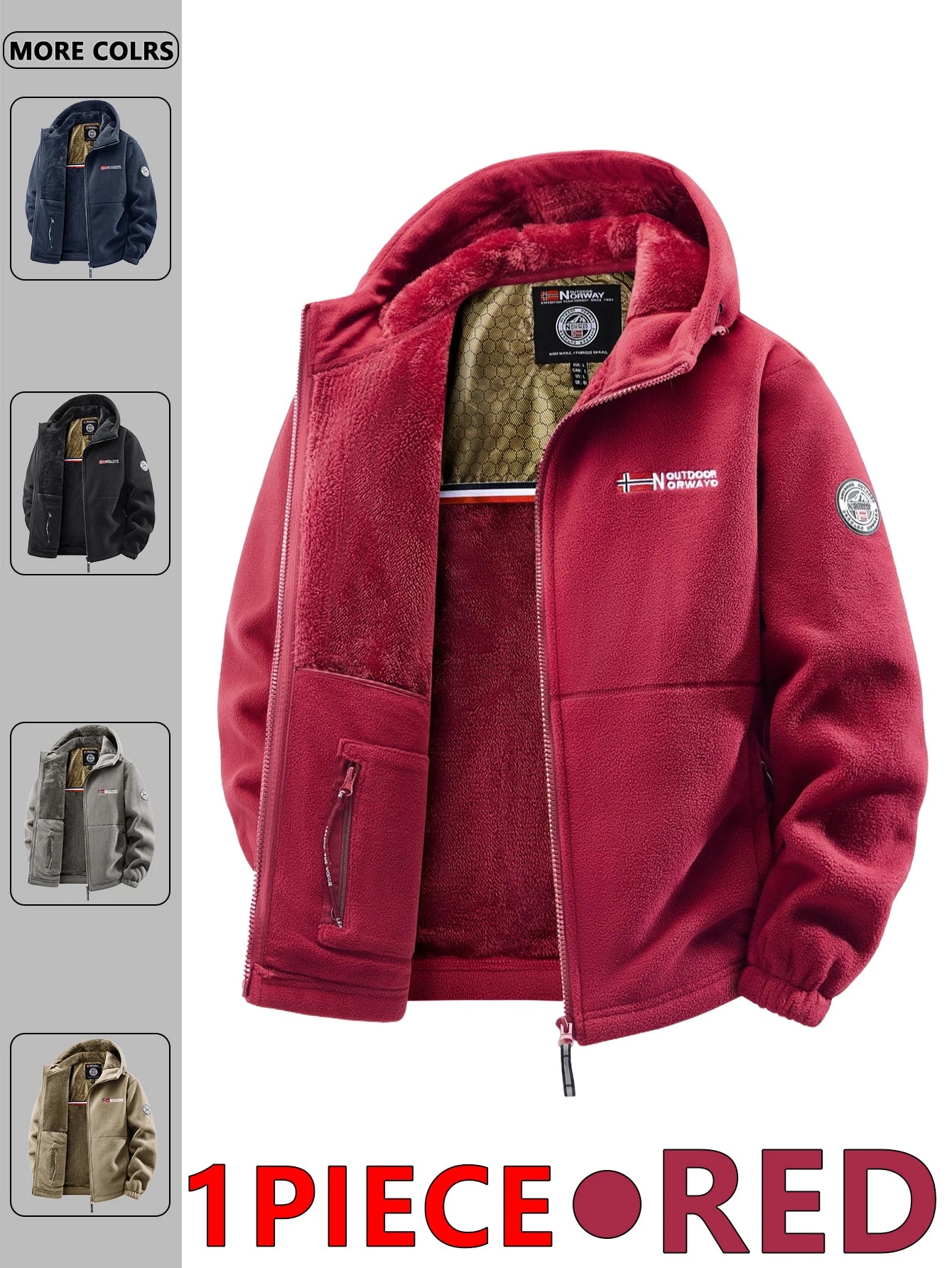 Men's Hooded Outdoor Jacket