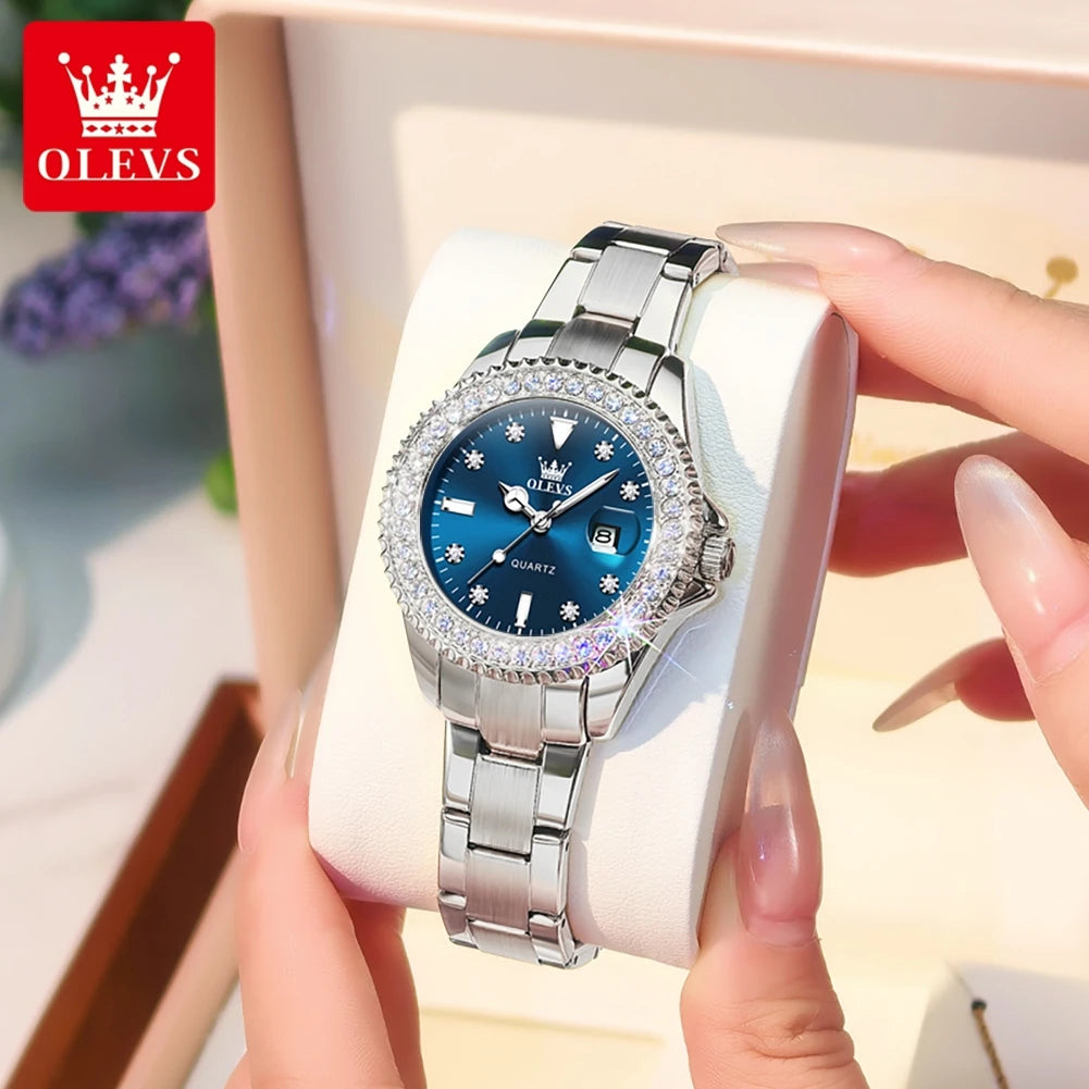 OLEVS Diamond Date Ladies Watch