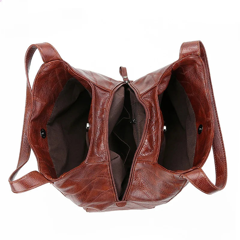 Vintage Luxury Shoulder Tote Bag